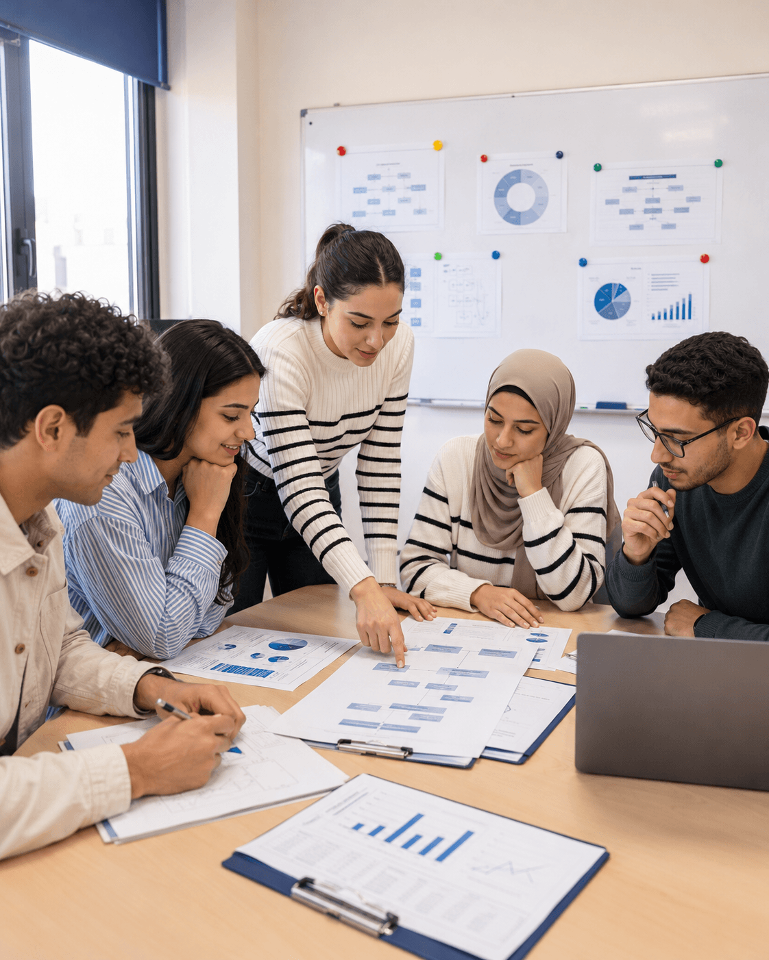 Étudiants Management de la Qualité en analyse de données
